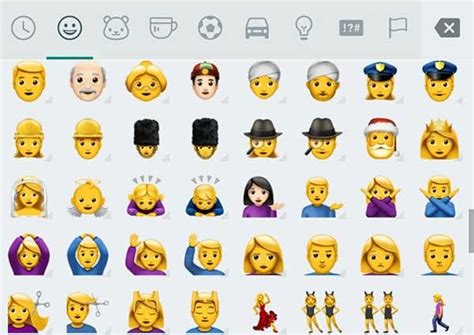 Así Son Los Nuevos Emoticonos Emoji De Whatsapp