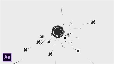 After Effects Tutorial Particle Burst Logo Animation In After Effects