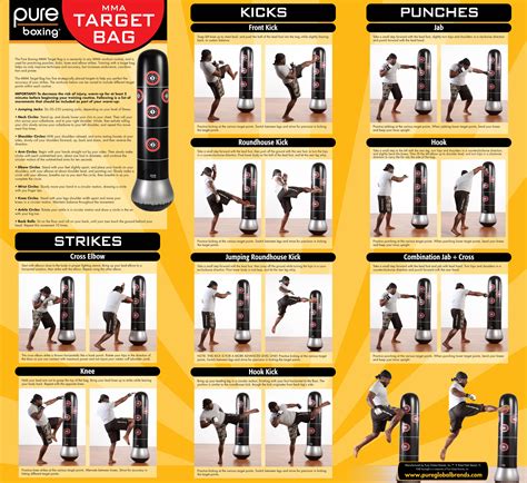 MMA workout poster | Heavy bag workout, Punching bag workout