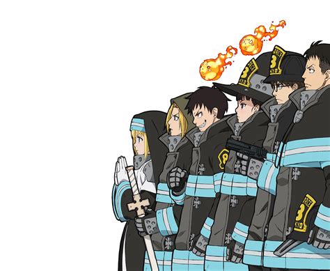Download Maki Oze Akitaru Oubi Shinra Kusakabe Iris Fire Force