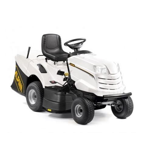 Tondeuses, motoculteurs, tracteurs, débroussailleuses, motobineuses, pièces détachées. Tondeuse autoportée - éjection arrière - surface 4000 m2 ...