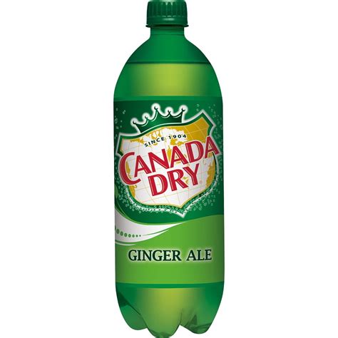 Canada Dry Ginger Ale Soda 1 L Bottle