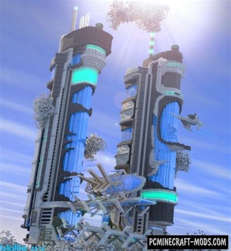 Minecraft Futuristic Building