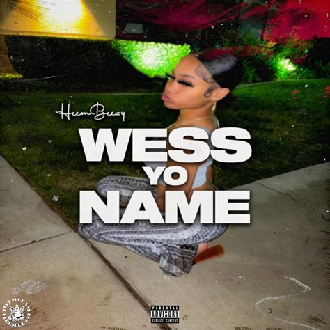 Heembeezy Wess Yo Name Lyrics Genius Lyrics
