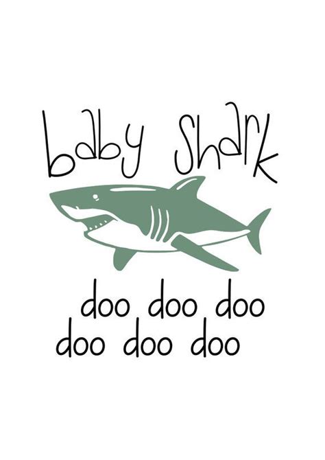 264 Baby Shark Doo Doo Svg Svg Png Eps Dxf File