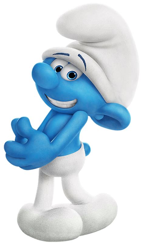 Clumsy Smurfs The Lost Village Transparent Png Image Smurfs Cartoon