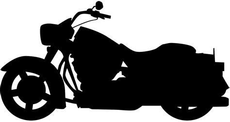 Harley Davidson Silhouette Free Vector Silhouettes Creazilla