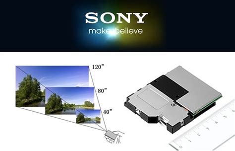 New Sony Pico Projector Offers Focus Free Viewing Using Laser Scanning