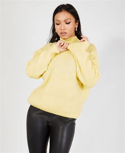 Jumper High Neck Chunky Knit Jumper Krisp