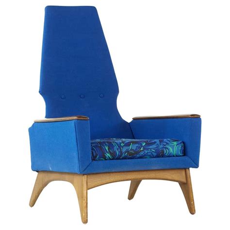 Kroehler Style Mid Century Lounge Chair For Sale At 1stdibs