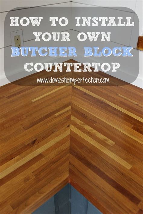 Fine Beautiful Installing Butcher Block Countertops Grey Kitchen