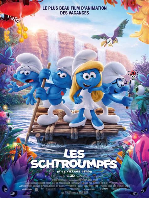 Smurfs The Lost Village 2017 Poster 1 Trailer Addict
