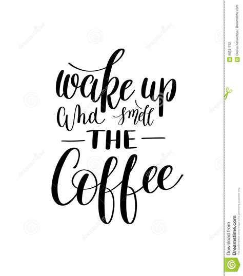 Coffee To Go Black And White Lettering Poster Vector Siple Text
