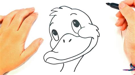 Como Dibujar Un Pato Para Niños Dibujo De Pato Paso A Paso Youtube