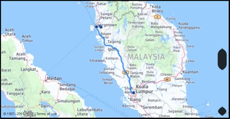 Kaunter kami sehingga jumaat ini. Map Jalan Malaysia - Maps of the World