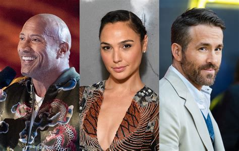 Or ryan reynolds just snuck on to get a cool video because no one could tell him otherwise. Ryan Reynolds joins Dwayne Johnson and Gal Gadot in 'Red ...