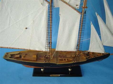 Buy Wooden Bluenose Model Sailboat Decoration 35in Model Ships