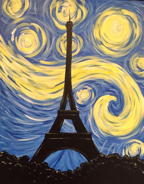 Pin By 🖤 Ascott 🖤 On Awesome Artworks Night Painting Paris Painting