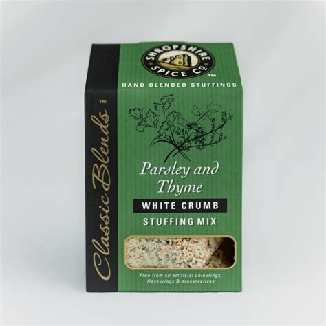 Parsley And Thyme White Crumb Stuffing Mix Shropshire Spice