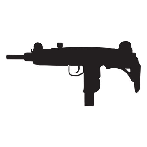 Uzi Firearm Submachine Gun Clip Art Pistol Png Download 512512
