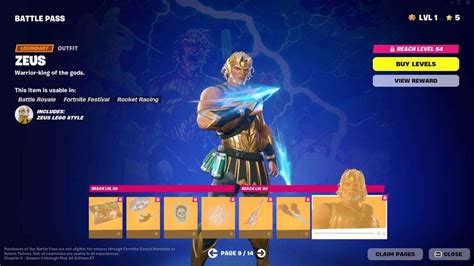 Fortnite Chapter 5 Season 2 Battle Pass All Skins Cost And More