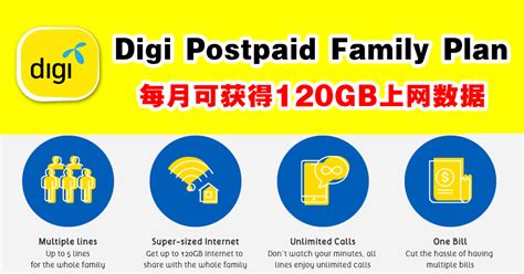 Digi postpaid plan kita semua tahu bahawa digi menawarkan akses internet yang cepat dan stabil di hampir semua malaysia. Digi Postpaid Family Plan，每月可获得120GB上网数据 - WINRAYLAND