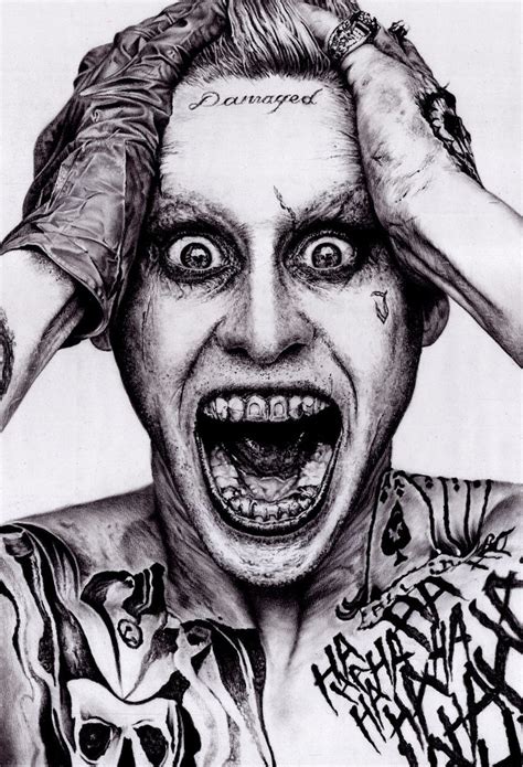 Jared Leto Joker Sketch At Explore Collection Of Jared Leto Joker Sketch