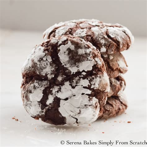 We may earn commission on some of the items you choose to buy. Chocolate Crinkle Cookies | Serena Bakes Simply From Scratch