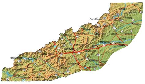 Western North Carolina Cities And Towns