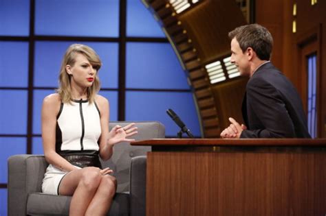 Taylor Swift At Late Night With Seth Meyers In New York Hawtcelebs
