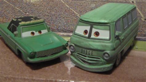 Rusty And Dusty Rust Eze New 2016 Mattel Disney Pixar Cars Movie Moments Diecast Unboxing Review