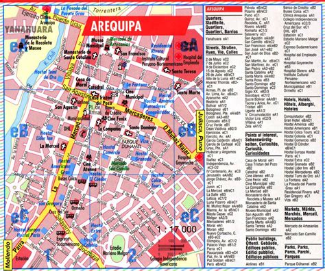 Mapas De Arequipa Peru Mapasblog