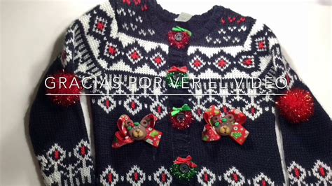 Cómo Hacer Suéter Feougly Sweater Para Fiesta 2017 Video 46 Youtube
