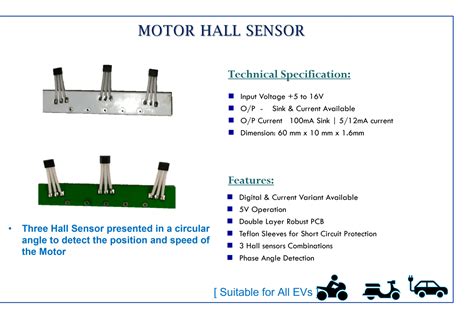 Motor Hall Sensor Aries Sense Technologies