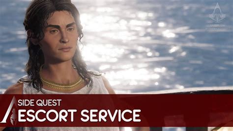 Assassin S Creed Odyssey Side Quest Escort Service Youtube