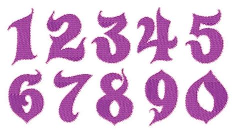 Fancy Number Fonts Fancy Fonts Numbers Font Graffiti Lettering