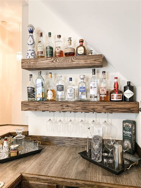 30 Bar Shelf Decor Ideas