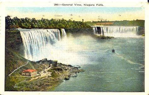 Pin By Anna Flo On Carte Postale Niagara Falls