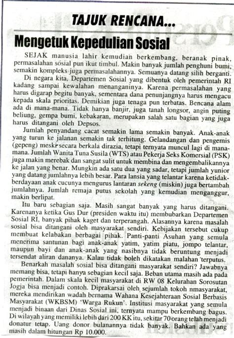 Detail Contoh Tajuk Rencana Di Koran Koleksi Nomer 11