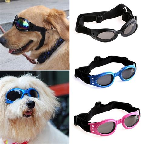 Fashionable Pet Dog Ultraviolet Goggles Foldable Sun Glasses Eye Wear
