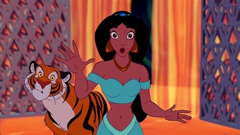 Jasmine No Aladdin 1992 Disney Screencaps Disney Princess Funny Walt Disney Animation