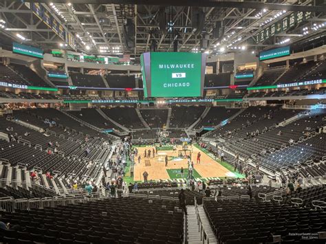 Fiserv Forum Section 113 - Milwaukee Bucks - RateYourSeats.com