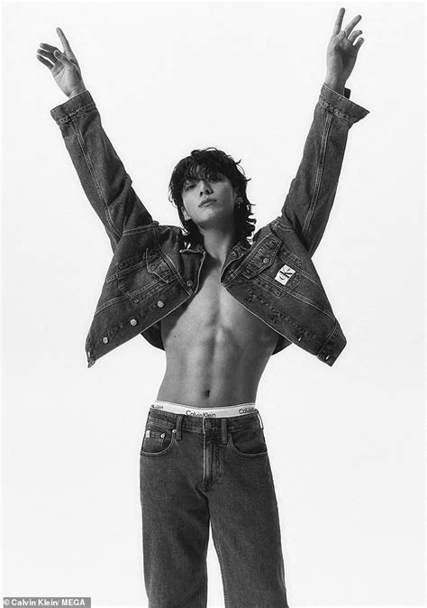 Bts Star Jungkook Bares Sculpted Abs As He Poses For New Calvin Klein