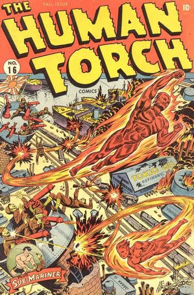 Human Torch Comics Vol 1 16 Marvel Comics Database