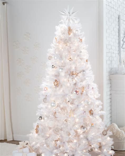 Winter White Artificial Christmas Tree Treetopia