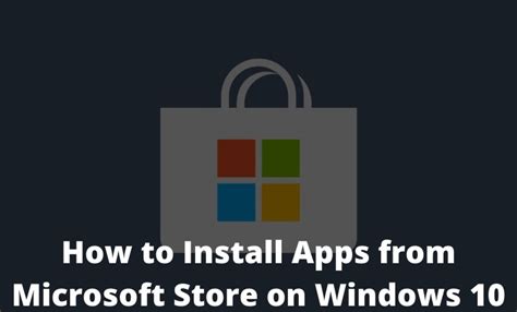 How To Install Apps From Microsoft Store Without Account