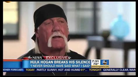 Hulk Hogan Finally Speaks Out On Racist Comments Thisisagtv