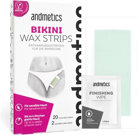 bikini wax strips andmetics