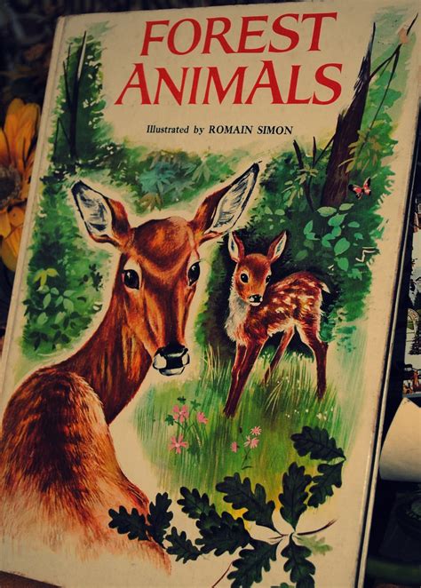Vintage Forest Animals Book For Sale At My Etsy Store For Flickr