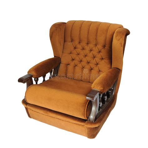 Brown Armchair Stock Image Image Of Decoration Indoors 14993313